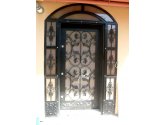 Ferforje Görünümlü Çelik Kapı
